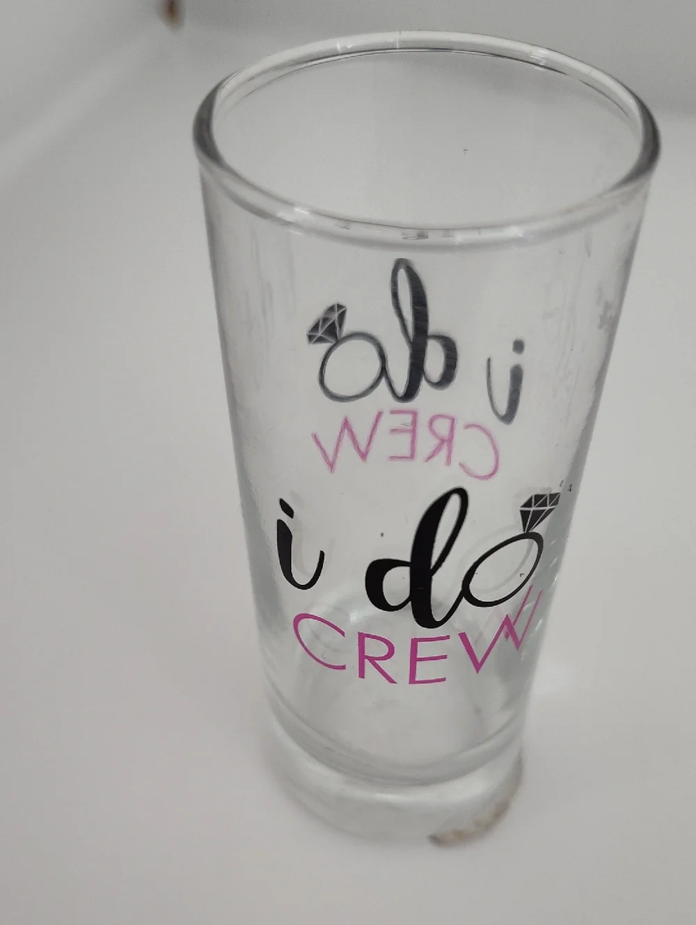 Wedding Shot Glass Bachelor 